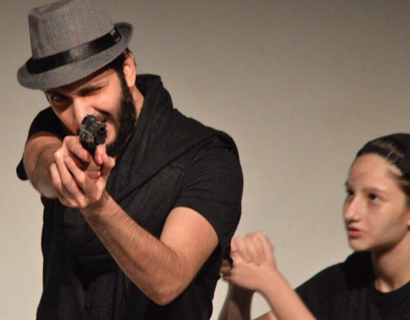 A scene from “Romeo and Juliet 2000+,” played by refugees at the Damansara Performing Arts Center near Kuala Lumpur, Feb. 3, 2018. 