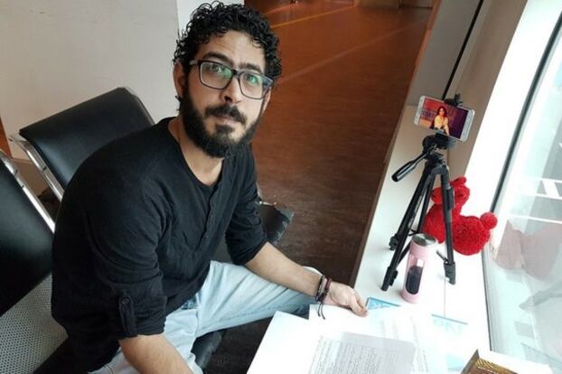 Rakyat Syria, Hassan Al Kontar, yang tinggal selama beberapa bulan di bangunan terminal Lapangan Terbang Antarabangsa Kuala Lumpur 2 selepas dia mendakwa gagal pergi ke Ecuador pada Mac lalu, dilihat berada di lapangan terbang berkenaan pada 3 Ogos 2018.