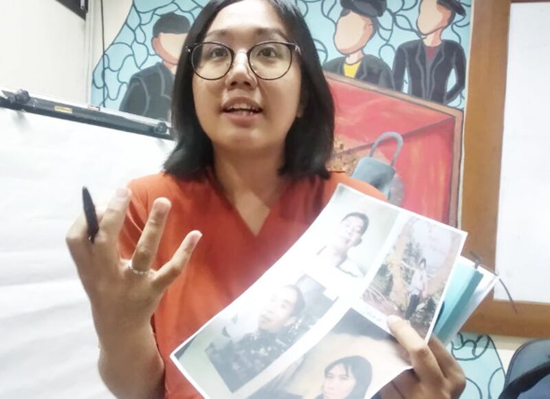 Pengacara publik LBH Jakarta, Oky Wiratama Siagian, berbicara kepada wartawan saat jumpa pers di Jakarta, 23 Juni 2019. (Rina Chadijah/BeritaBenar)