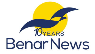 Benar 10-year logo rec.png