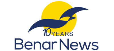 Benar 10-year logo rec.png
